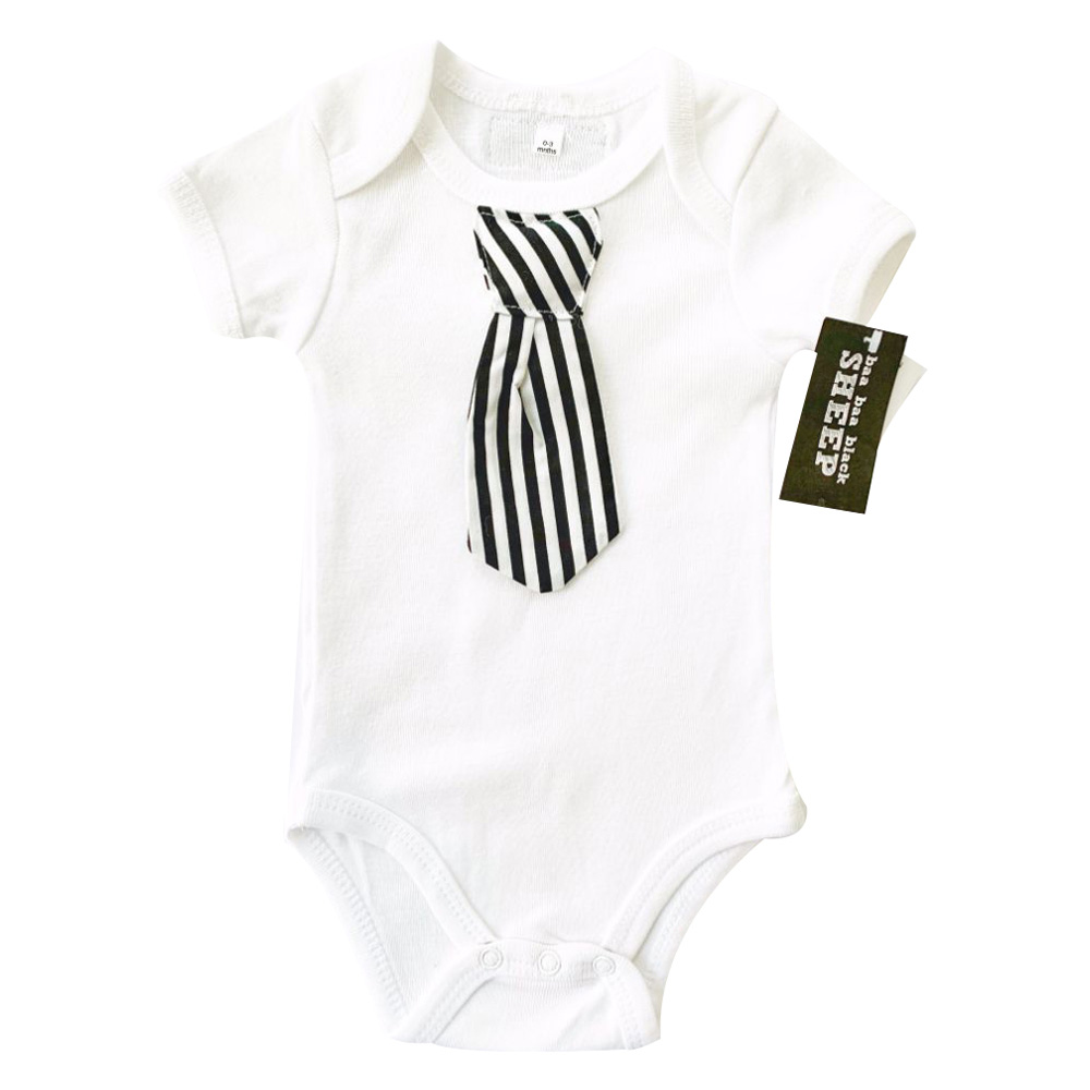 Baa Baa Black Sheep Mr Executive Tie Bodysuit