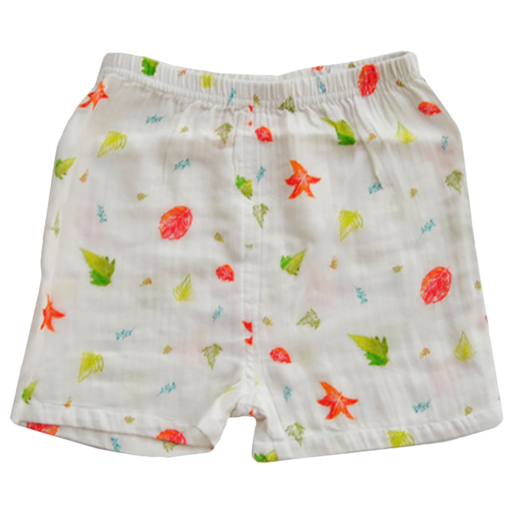 Tickle Tickle Wild Maple Organic Muslin Shorts and T-Shirt Set