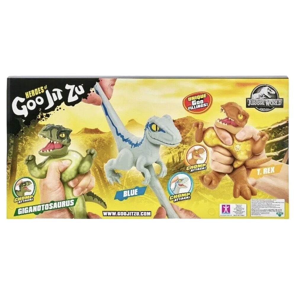 Heroes of Goo Jit Zu - S3 Jurassic World Stretch Heroes 3pcs