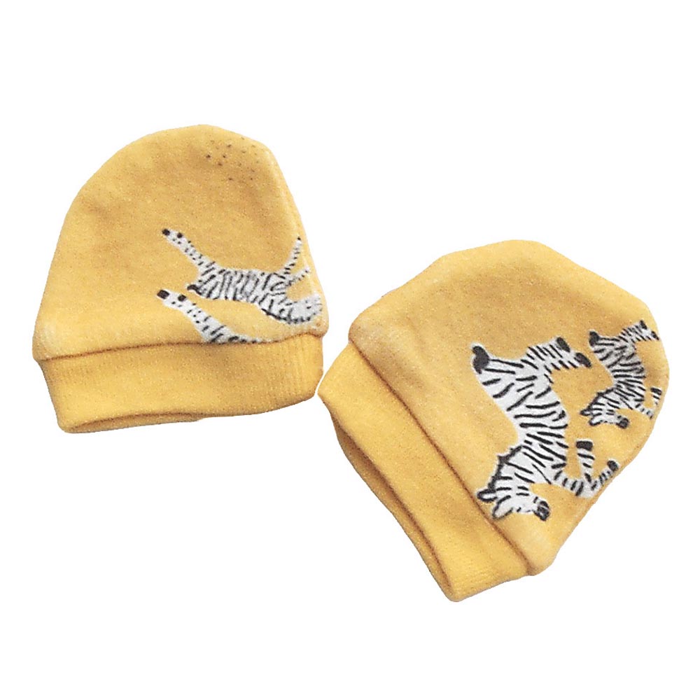 Tickle Tickle Organic Clothing - Zoe Mittens - Yellow