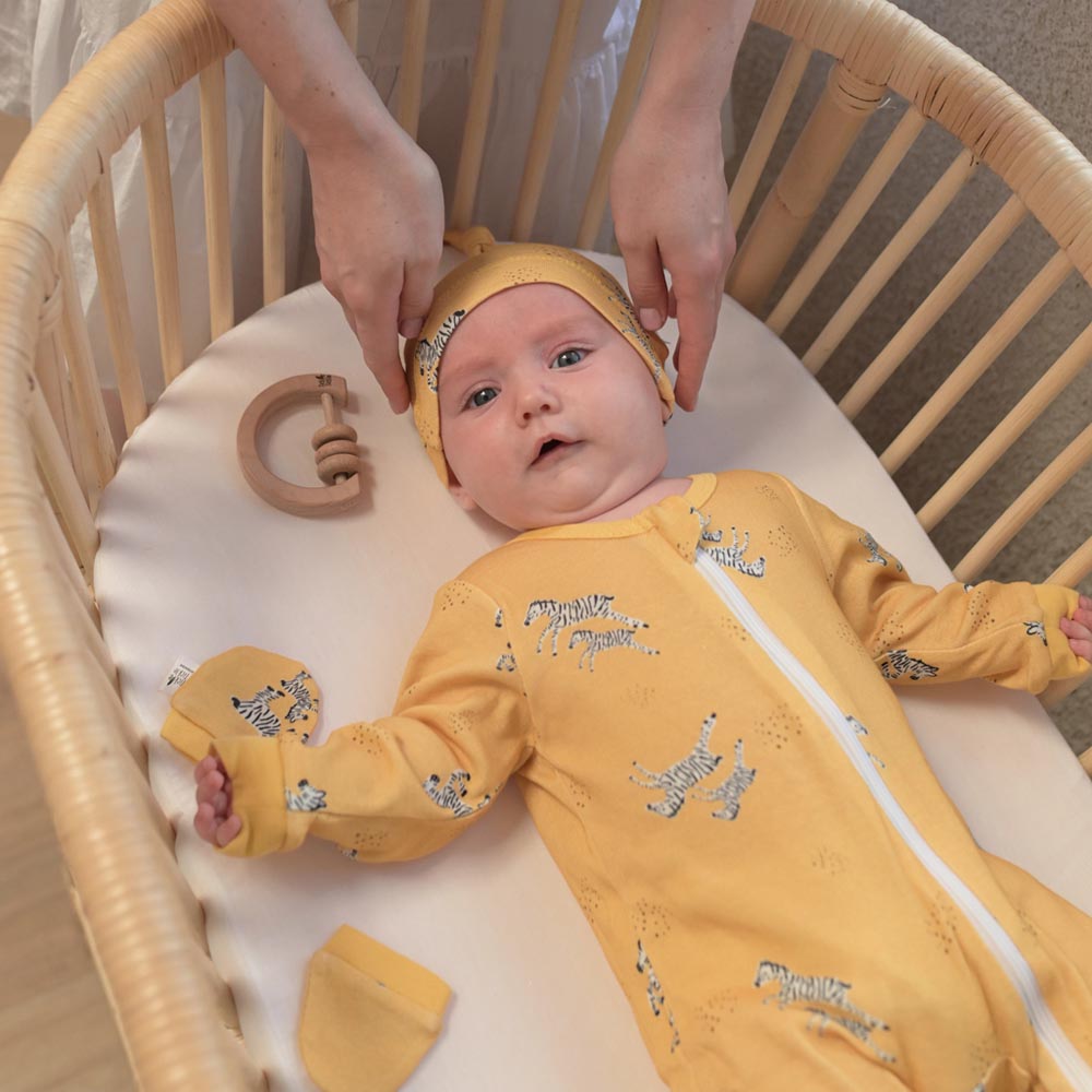 Tickle Tickle Organic Clothing - Zoe Mittens - Yellow