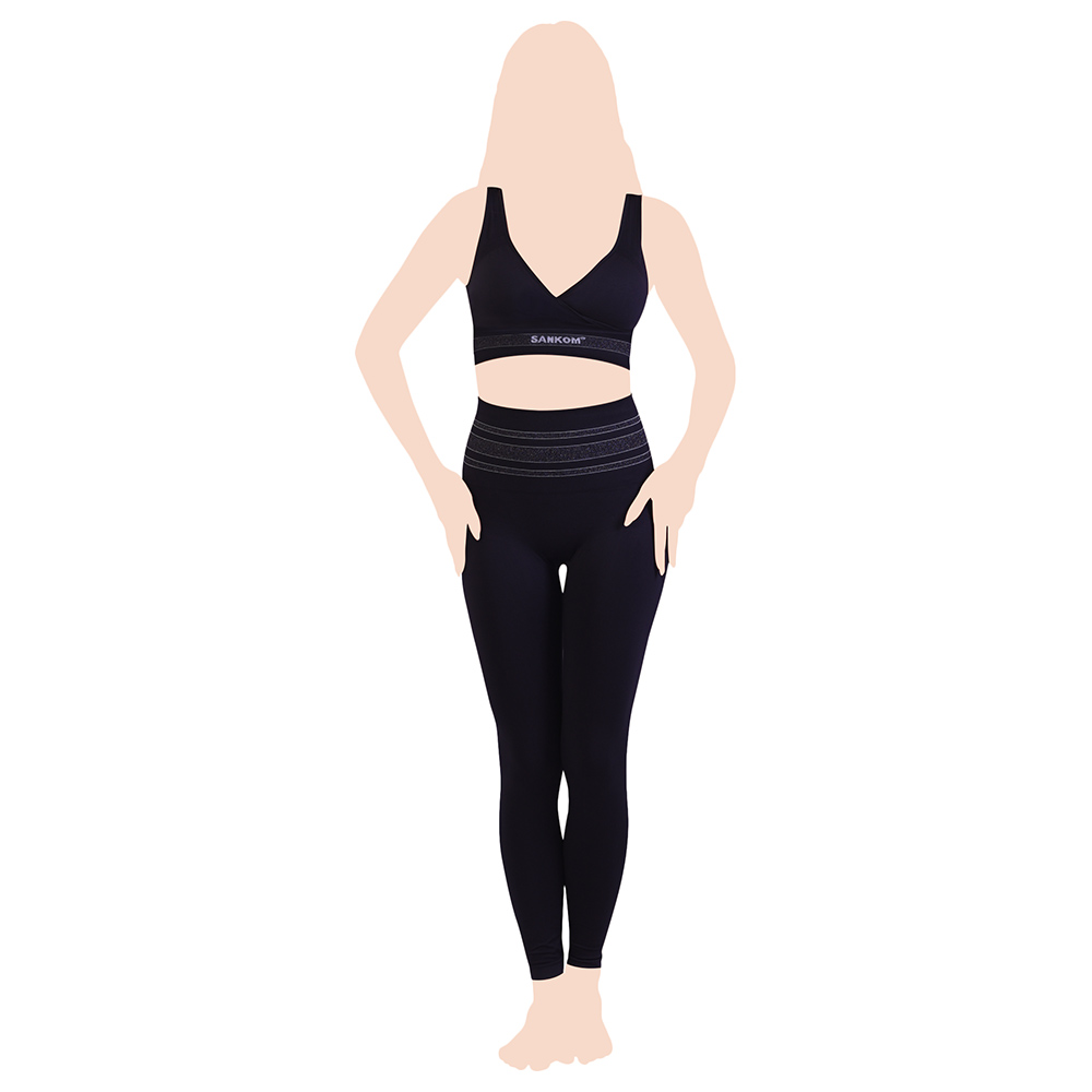 Sankom - Activewear Shaping Leggings Black