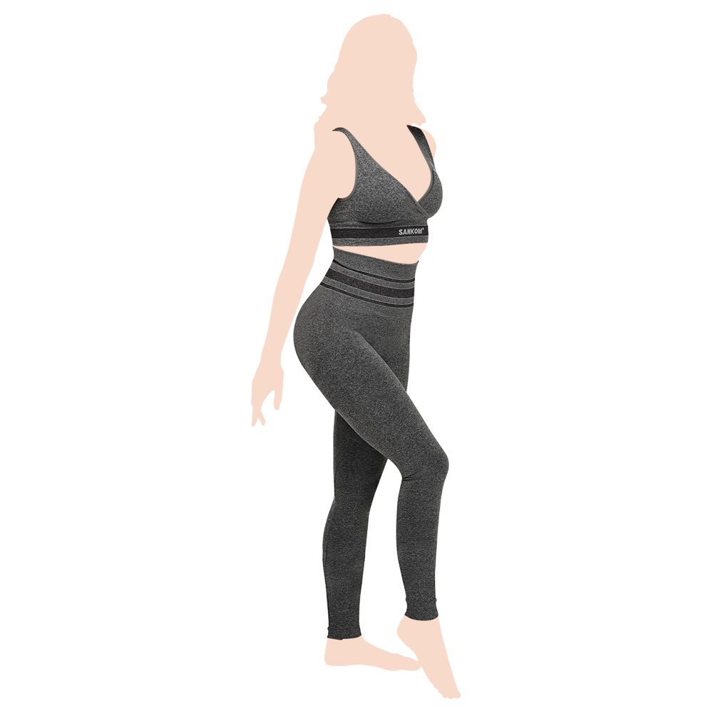 Sankom - Activewear Shaping Leggings Grey