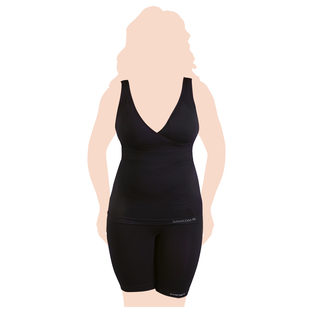 The Sankom - Post-Pregnancy Shaping & Nursing Aloe Vera Top