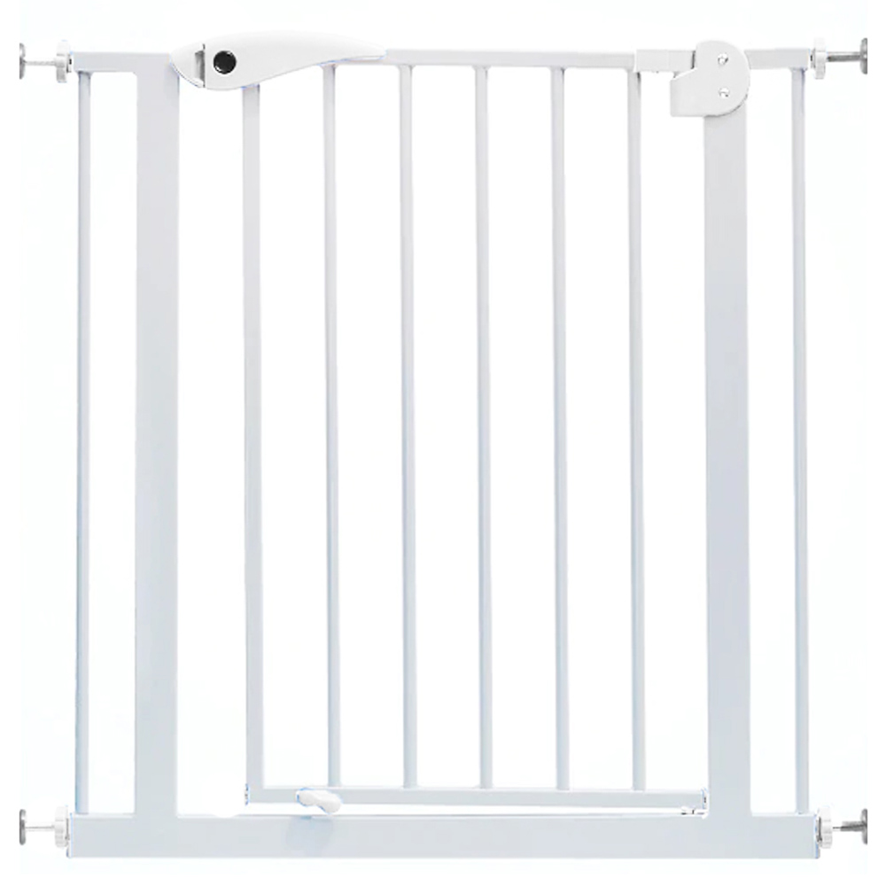 Baby Safe - Metal Safety Gate with 20 cm Extension - White