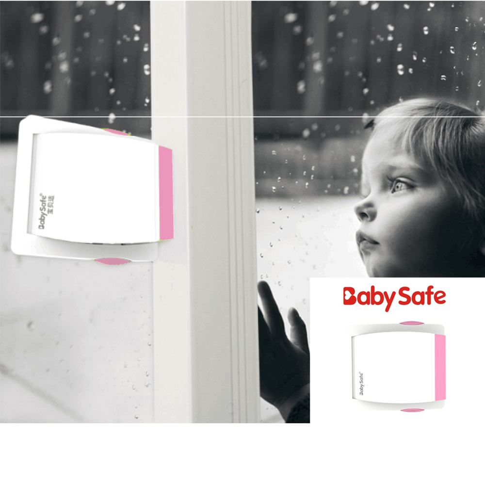 Baby Safe - Multipurpose Window Stopper 4Pc-Set - Pink