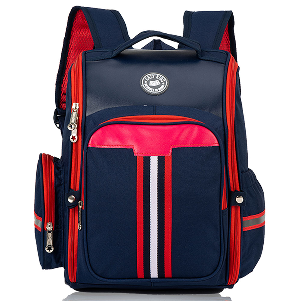 Eazy Kidz - School Bag with Trolley - 15-Inch - Blue
