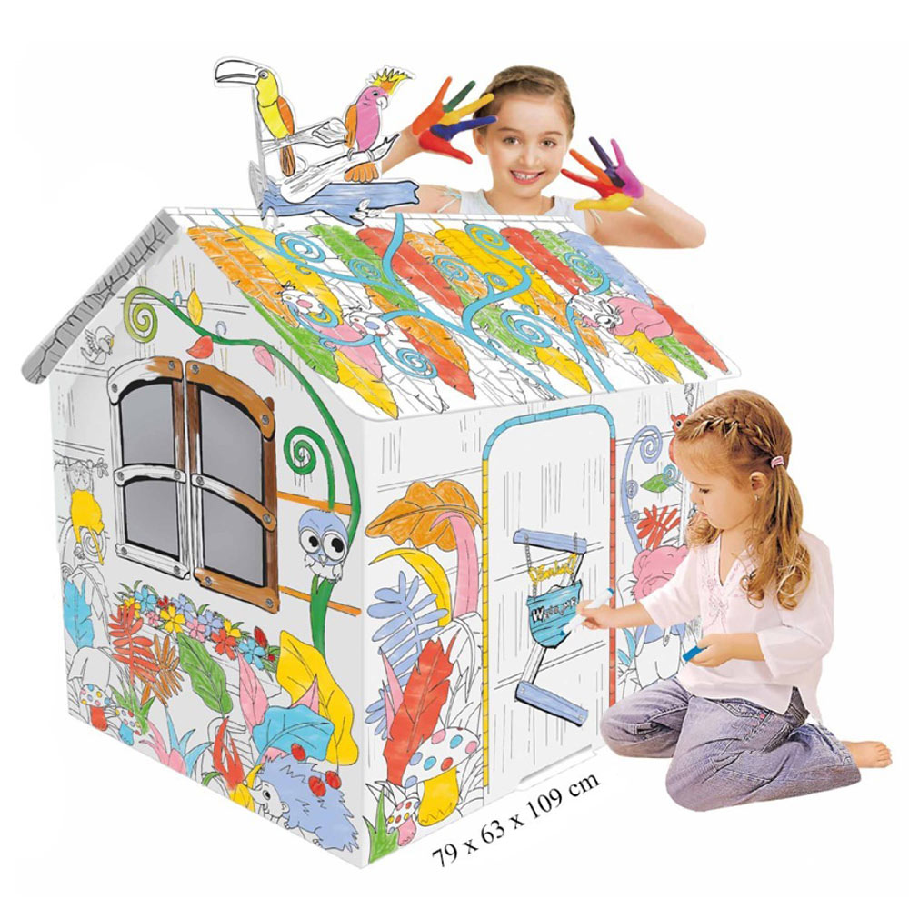 Eazy Kids - DIY Doodle Painting Jungle House