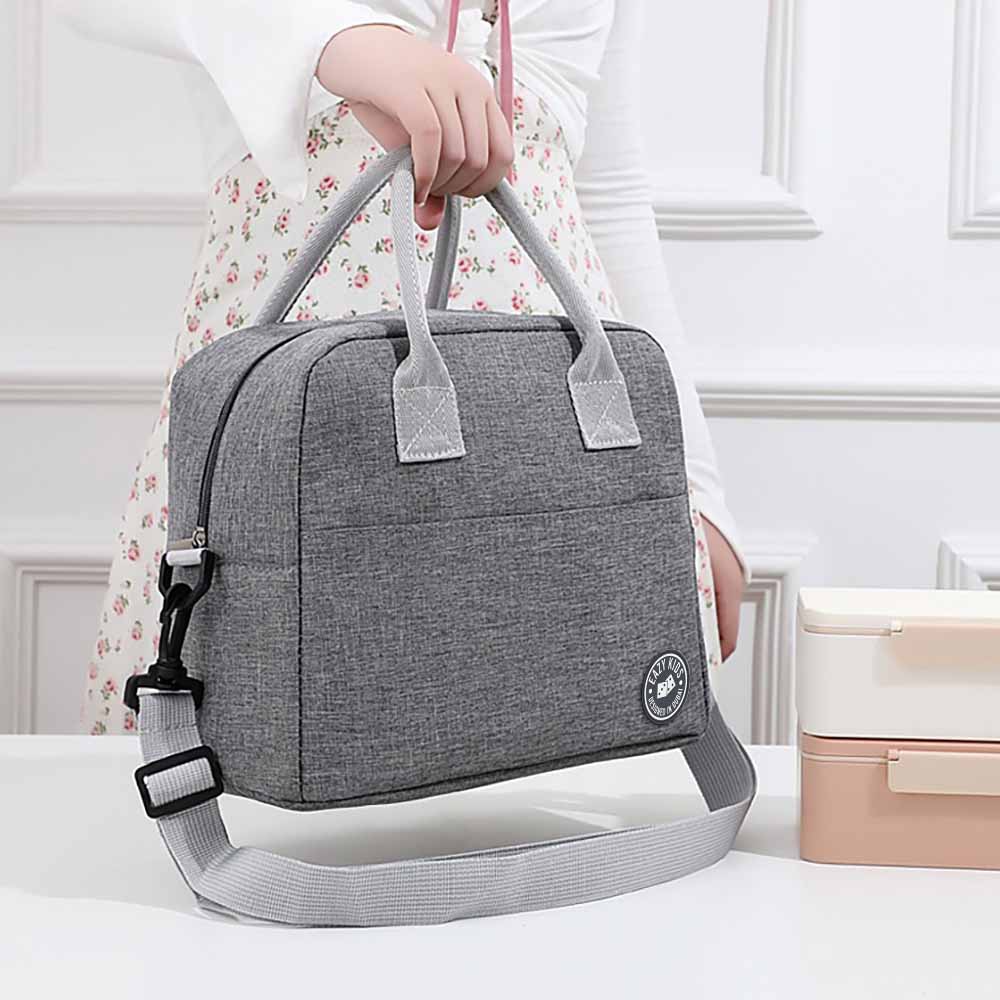 Eazy Kids - Insulated Lunch Bag - Grey