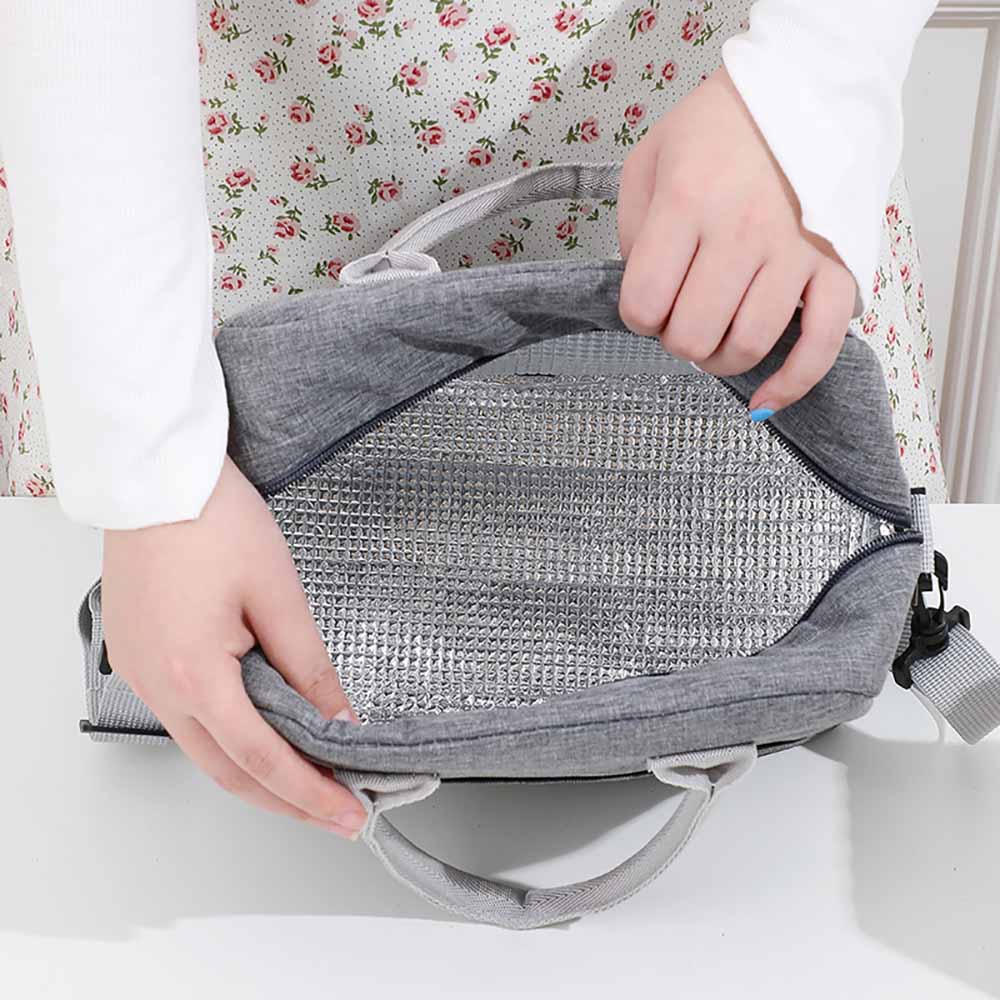 Eazy Kids - Insulated Lunch Bag - Grey