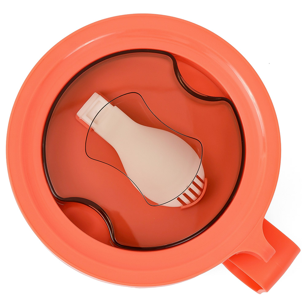 Eazy Kids - Stainless Steel Lunch Box with Folding Spoon 850ml - Orange