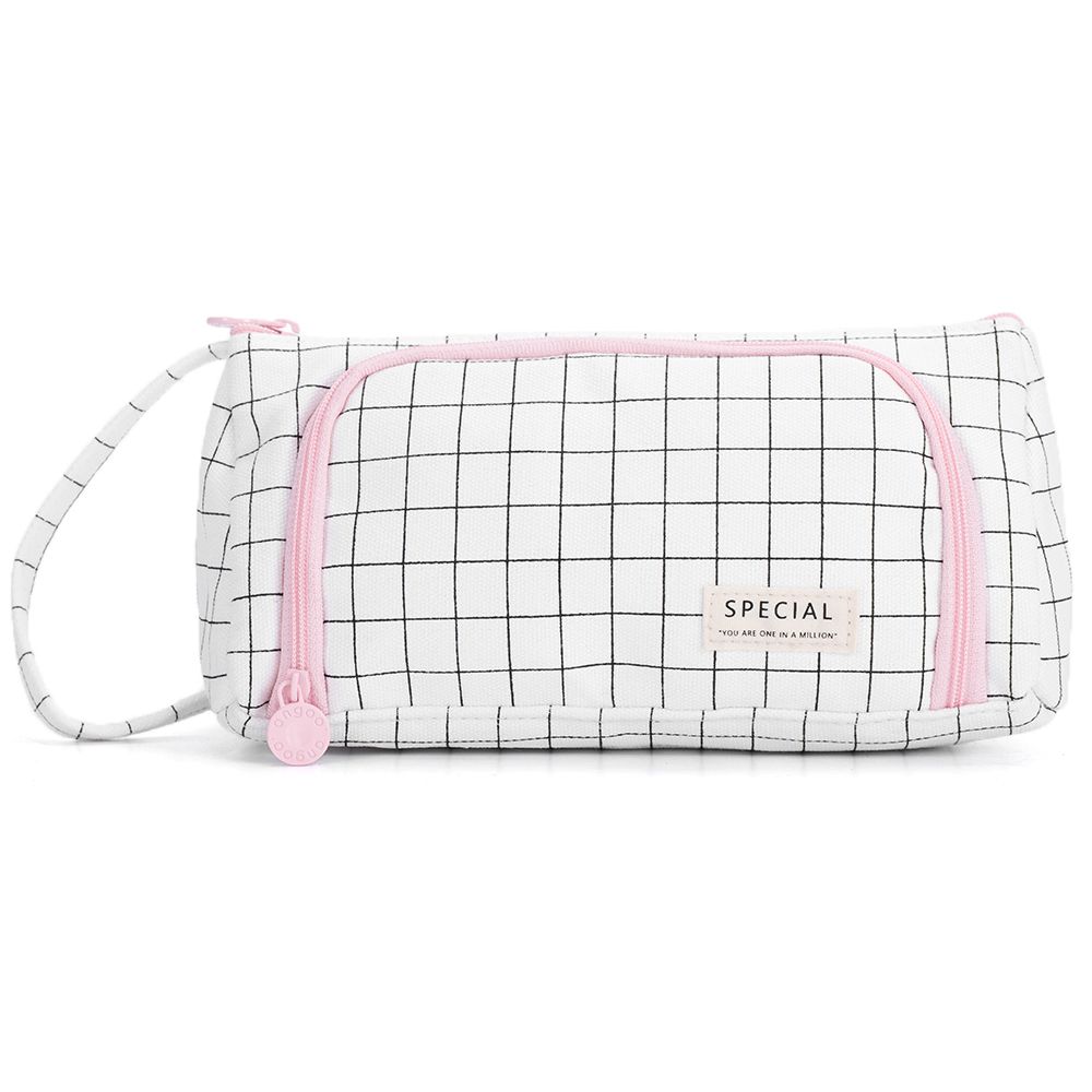 Eazy Kids Pencil Bag - White