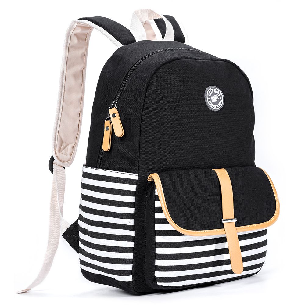 Eazy Kids - Classic School Bag - Black