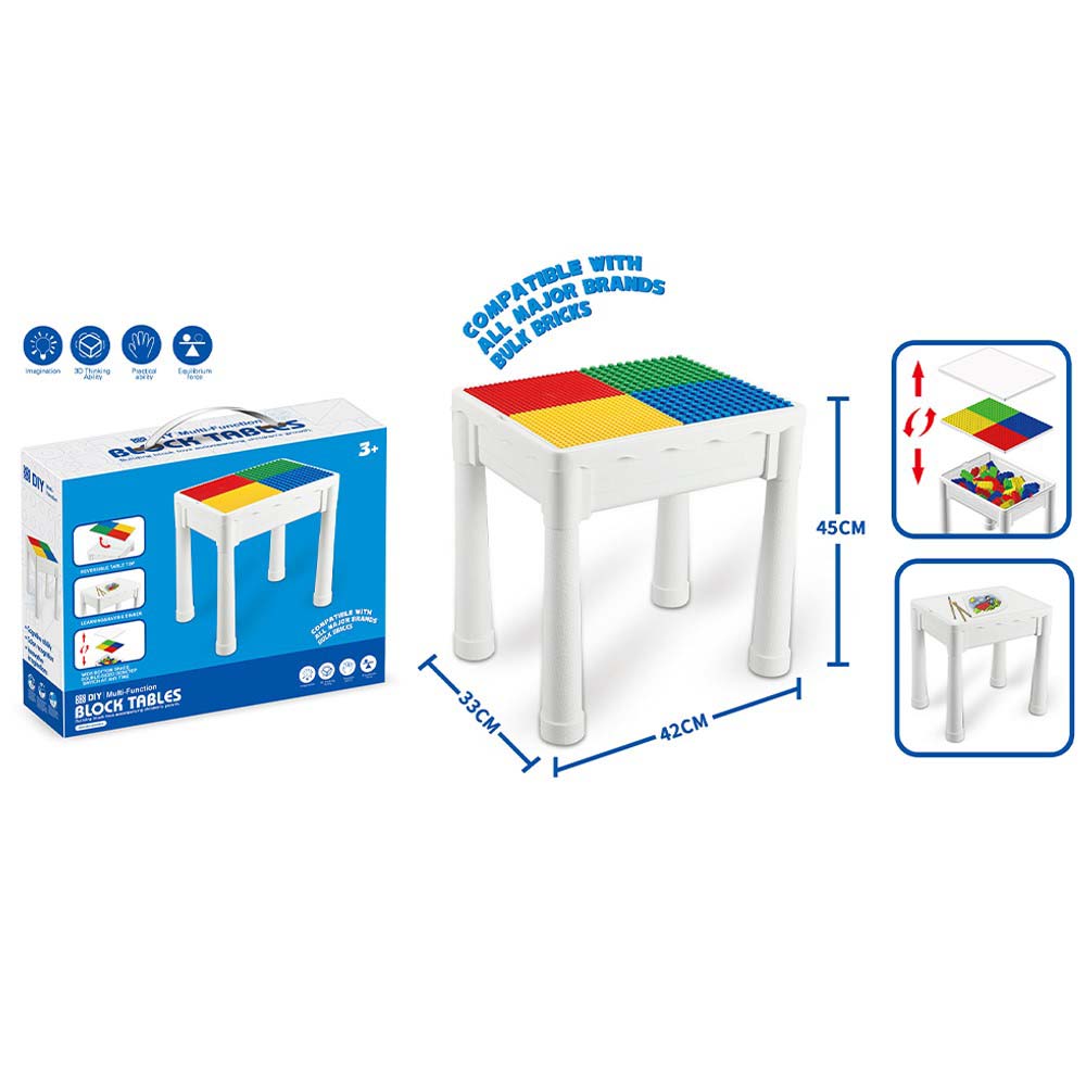 Little Story - DIY Multi-Function Block Tables with 50 Blocks