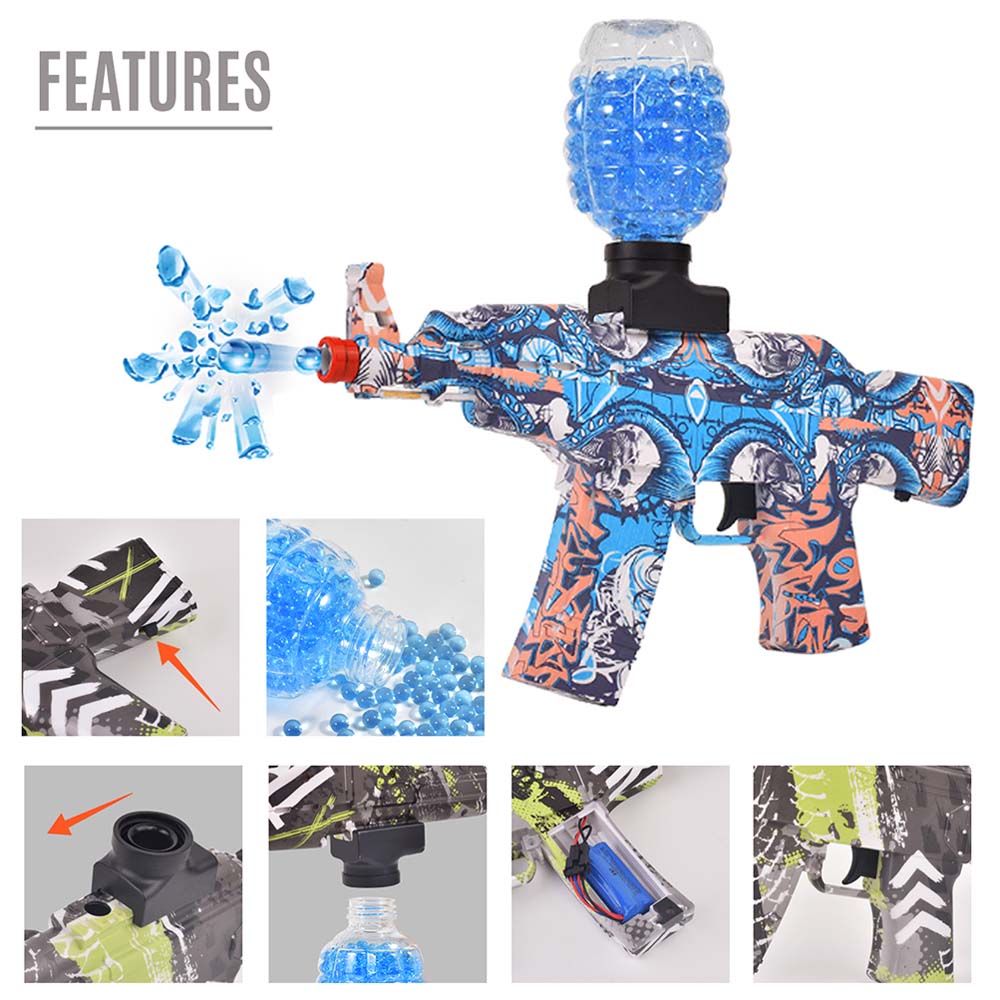 Little Story - Gel Blaster Gun For Kids - Blue