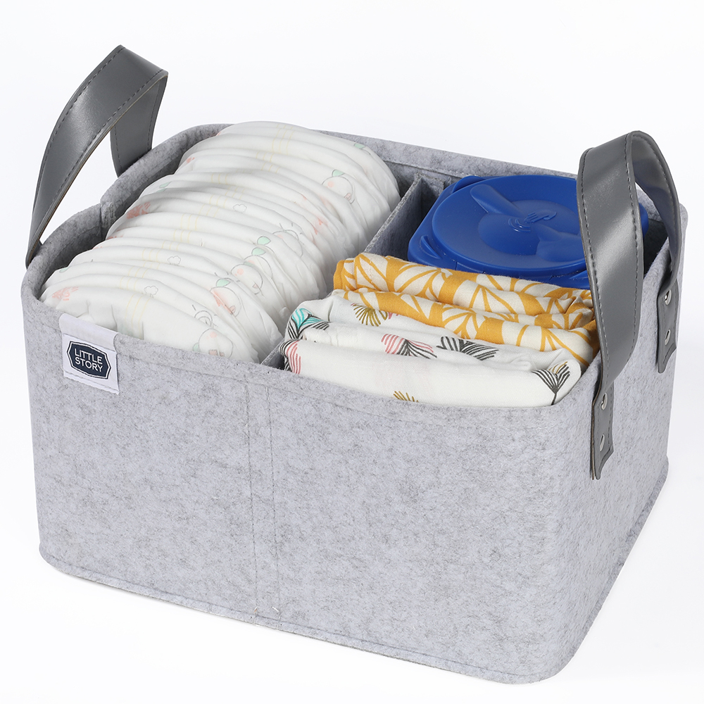 Little Story - Diaper Caddy Simplex - Grey