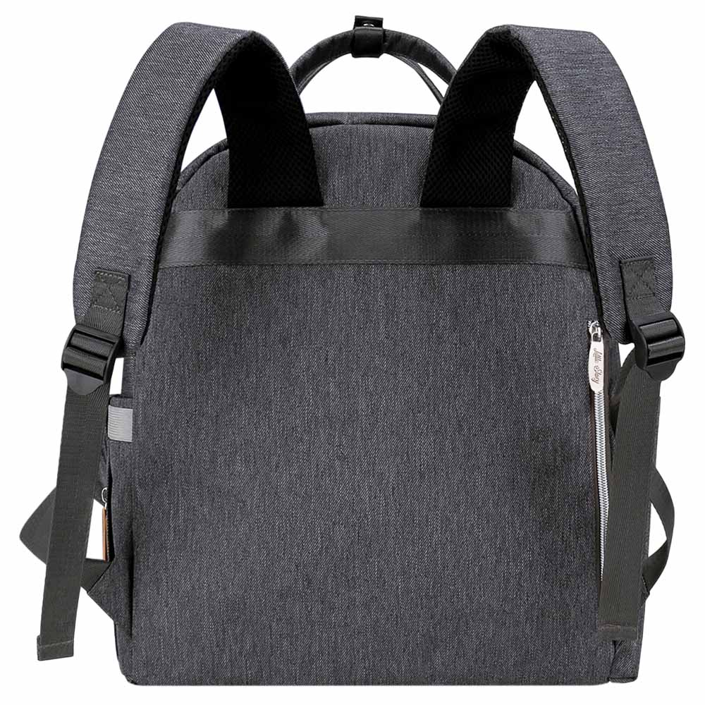 Little Story - Diaper Backpack with Accessories - Grey