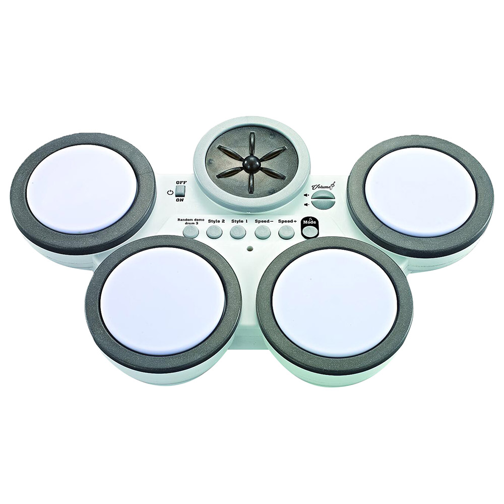 Little Story - Kids Electronic Drum Set - Grey