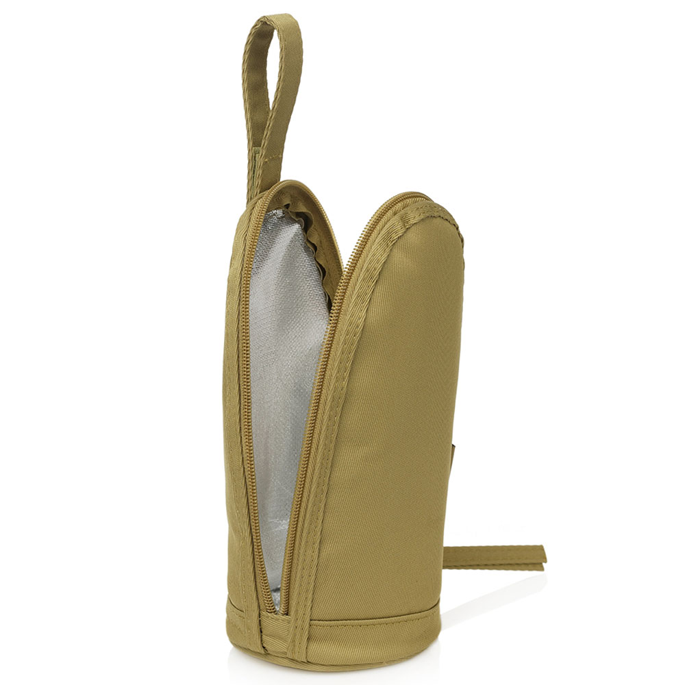 Little Story - Insulated Bottle Bag - Khaki