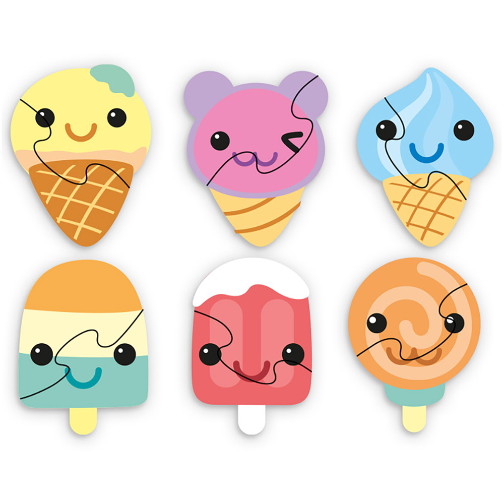 Little Story - 6-in-1 Matching Puzzle - Ice Cream