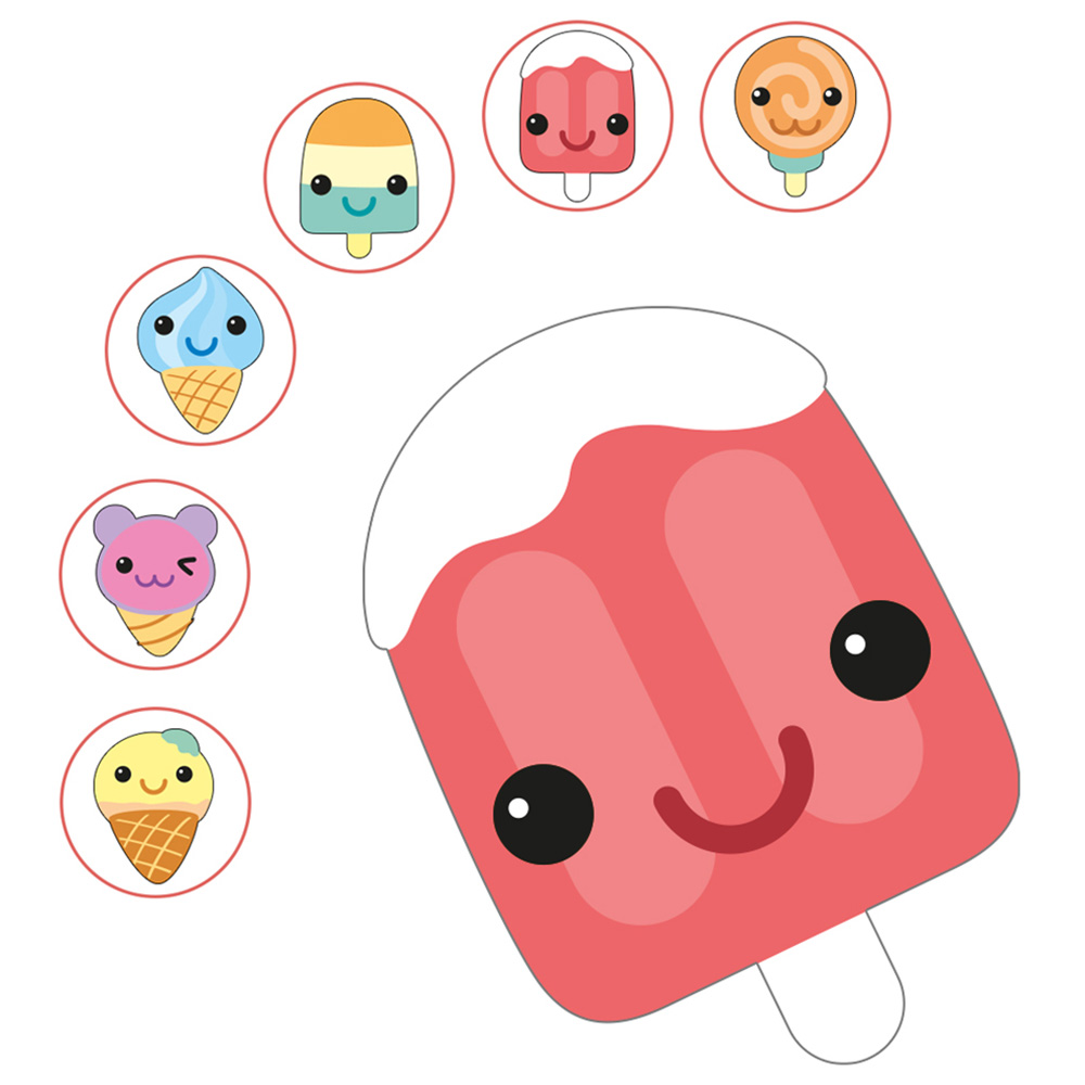 Little Story - 6-in-1 Matching Puzzle - Ice Cream
