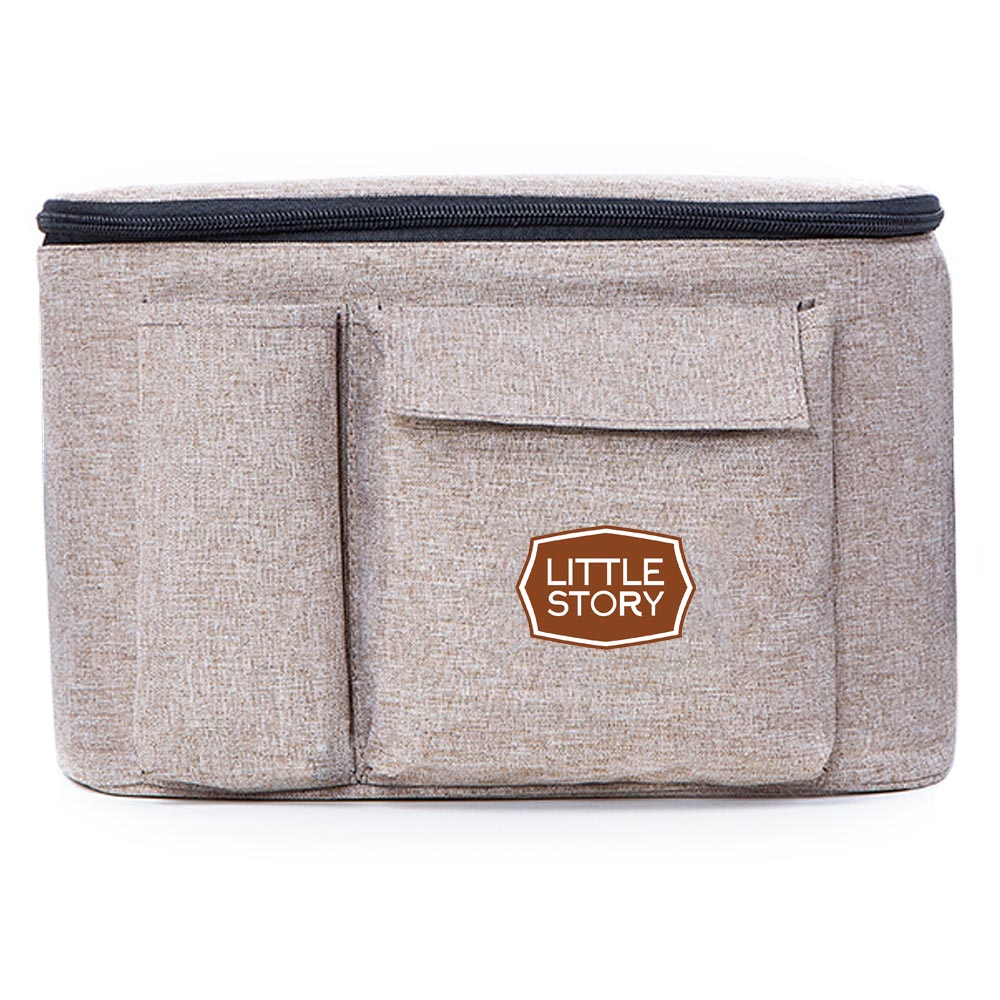 Little Story - Stroller Organizer Travel Bag - Ivory