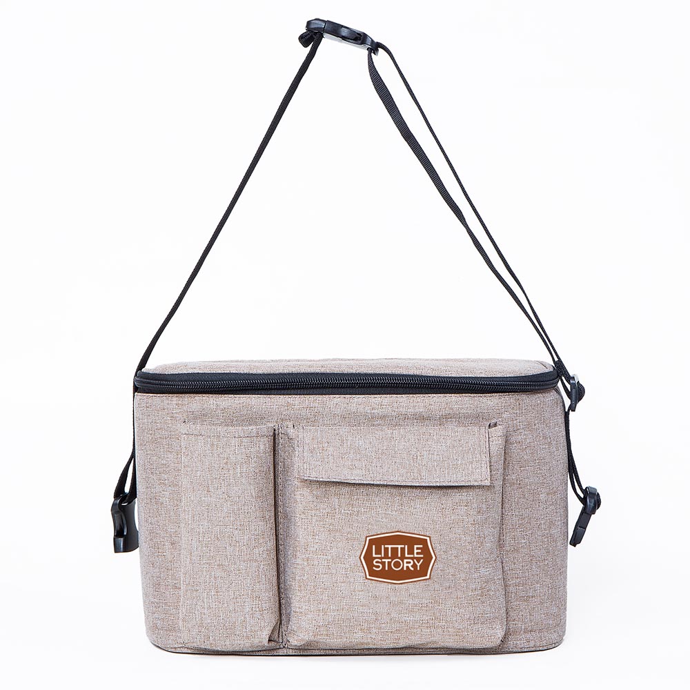 Little Story - Stroller Organizer Travel Bag - Ivory