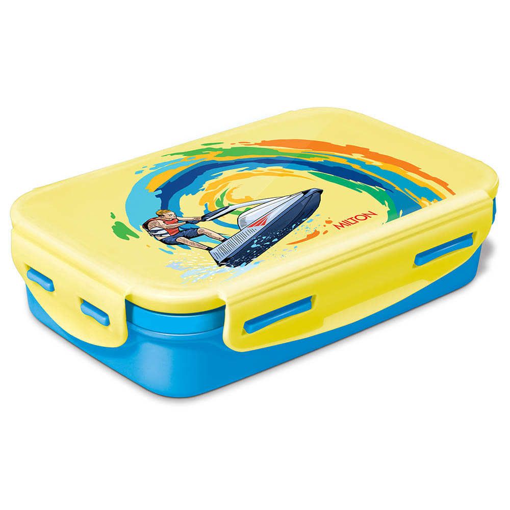 Milton - Steely Deluxe Lunch Box with Container - 400ml - Blue