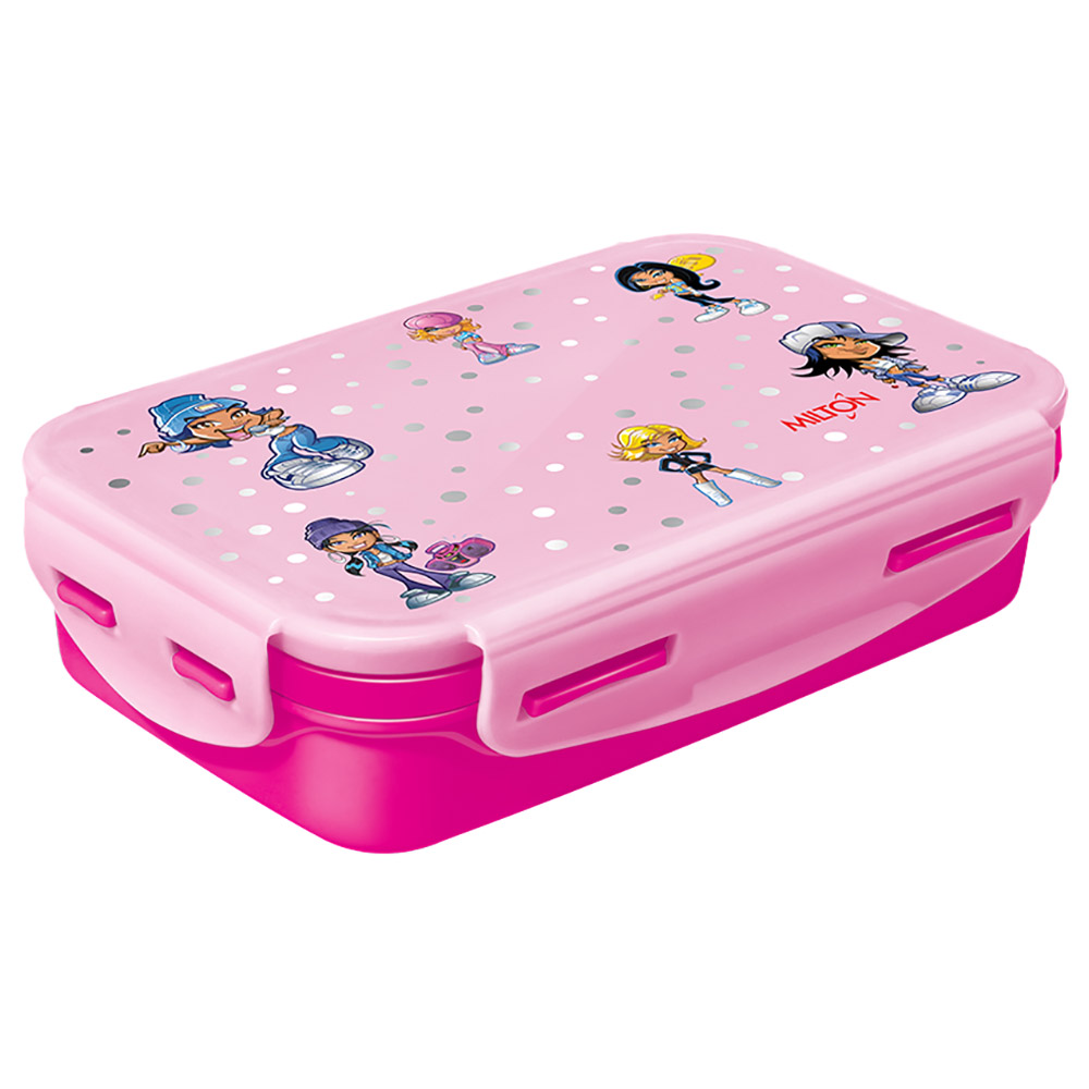 Milton - Mini Inner Steel Lunch Box with Container - 400ml - Beauty Pink