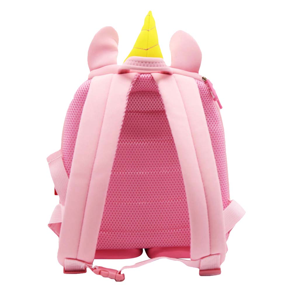 Nohoo - Jungle 3D Unicorn Backpack - Pink - 10-Inch/25.5cm