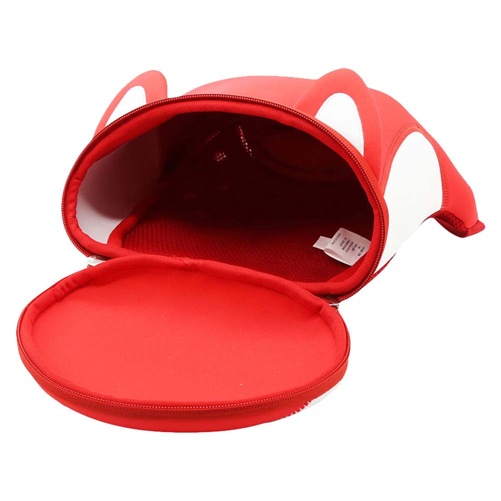 Nohoo - Jungle 3D Anti-Lost Fox Backpack - Red - 8.2-Inch/21cm