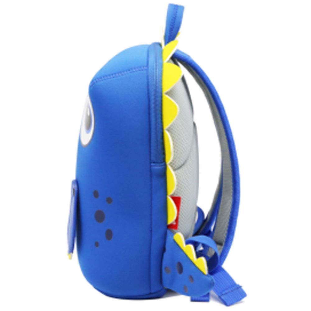 Nohoo - Jungle 3D Backpack-Dinosaur Blue - 10 Inch