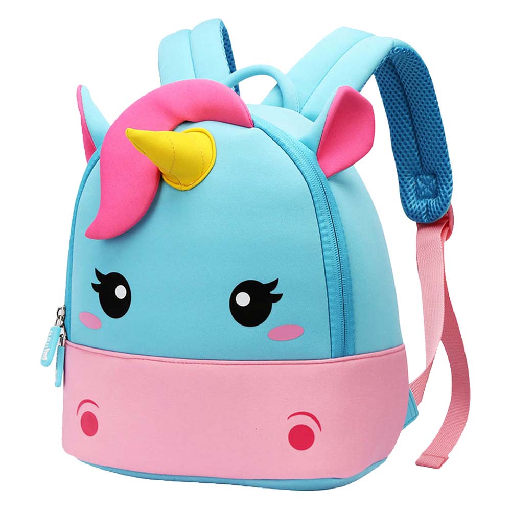 Nohoo - Wow Unicorn Backpack Medium - Blue - 10.8-Inch/27.5cm