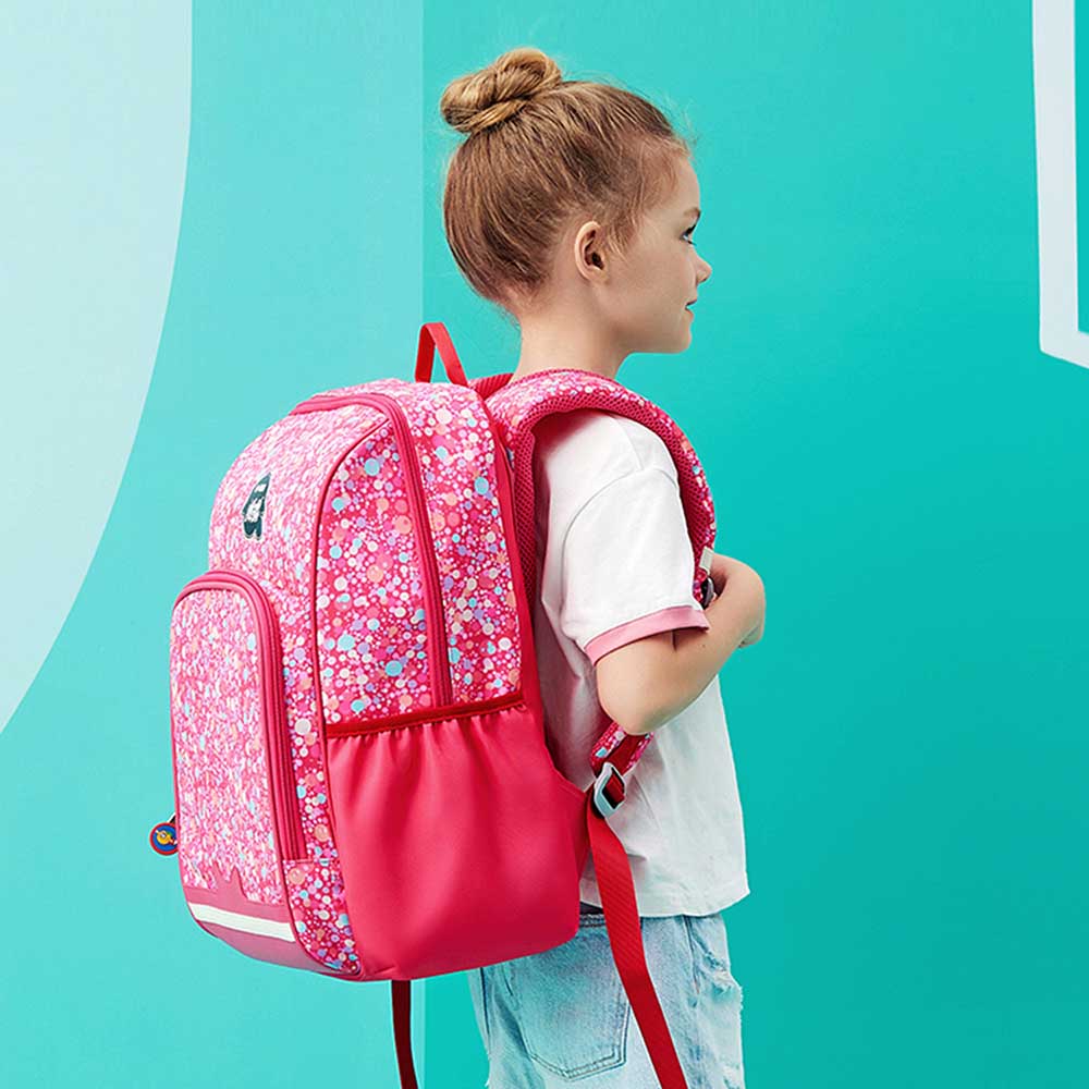 Nohoo - School Bag - Retro Pink - 15.8-Inch/40.5cm
