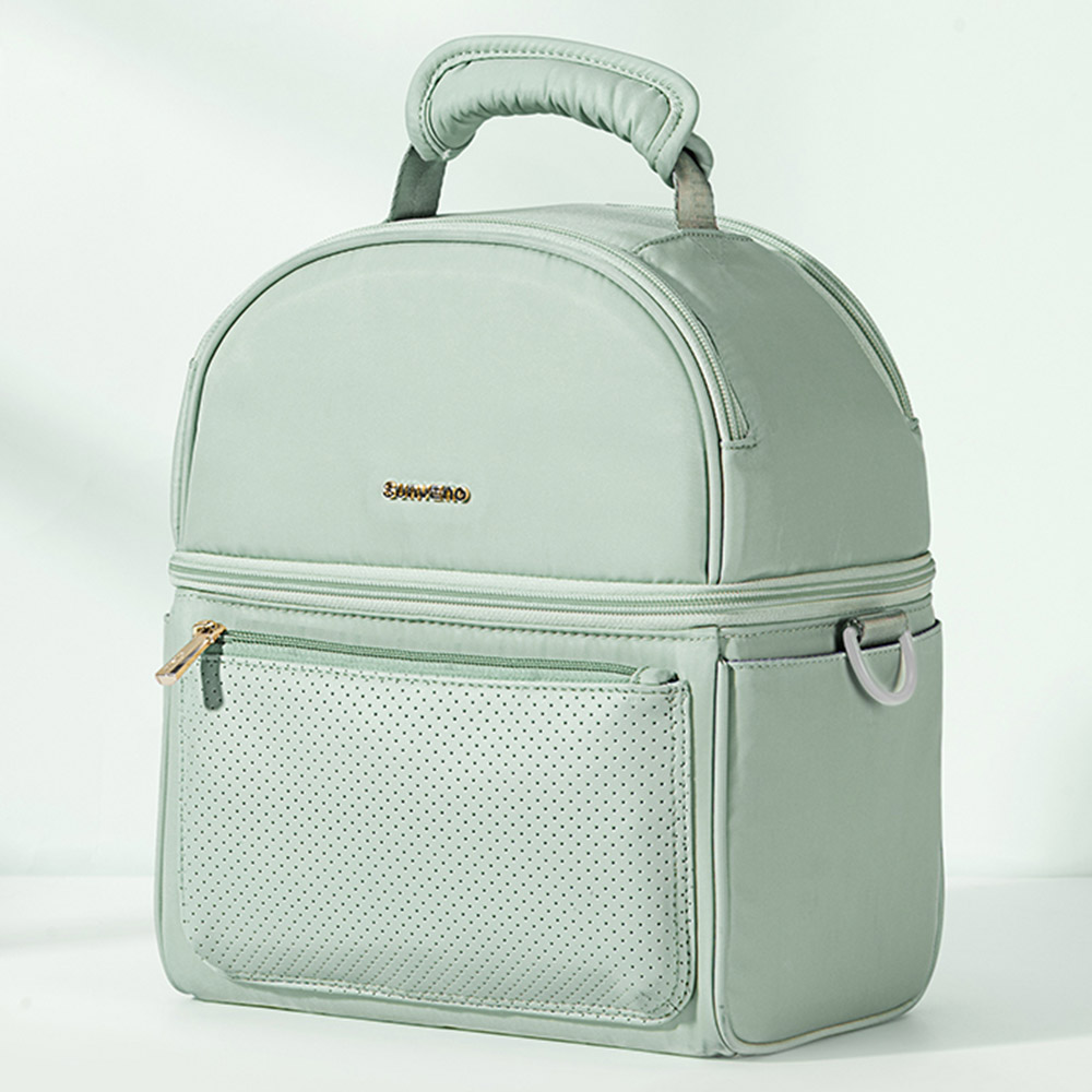 Sunveno - Insulated Lunch Bag wt Thermo Box - Green
