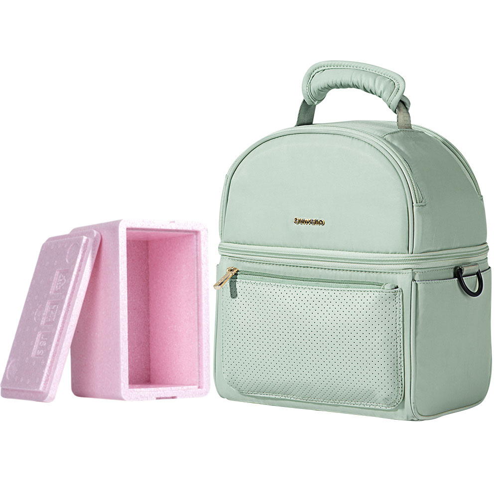 Sunveno - Insulated Lunch Bag wt Thermo Box - Green