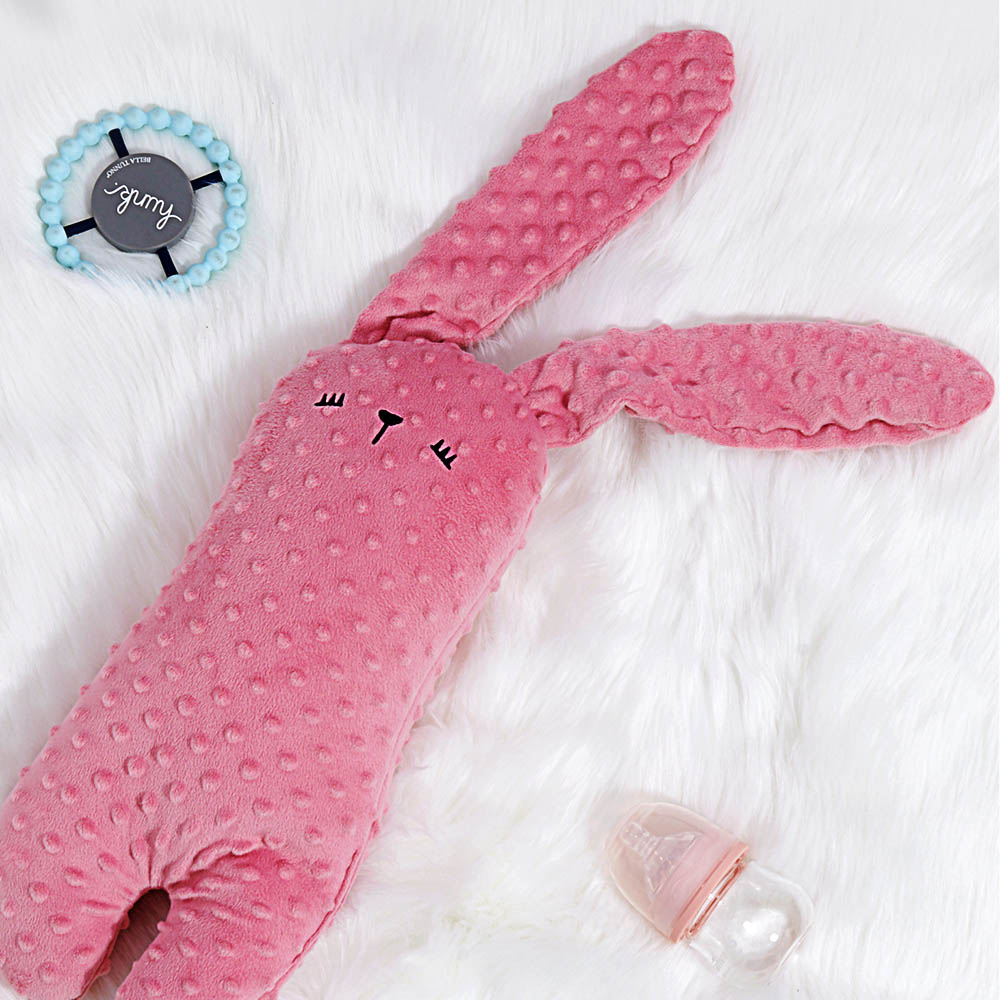 Sunveno - Baby Comforting Rabbit Pillow - Pink