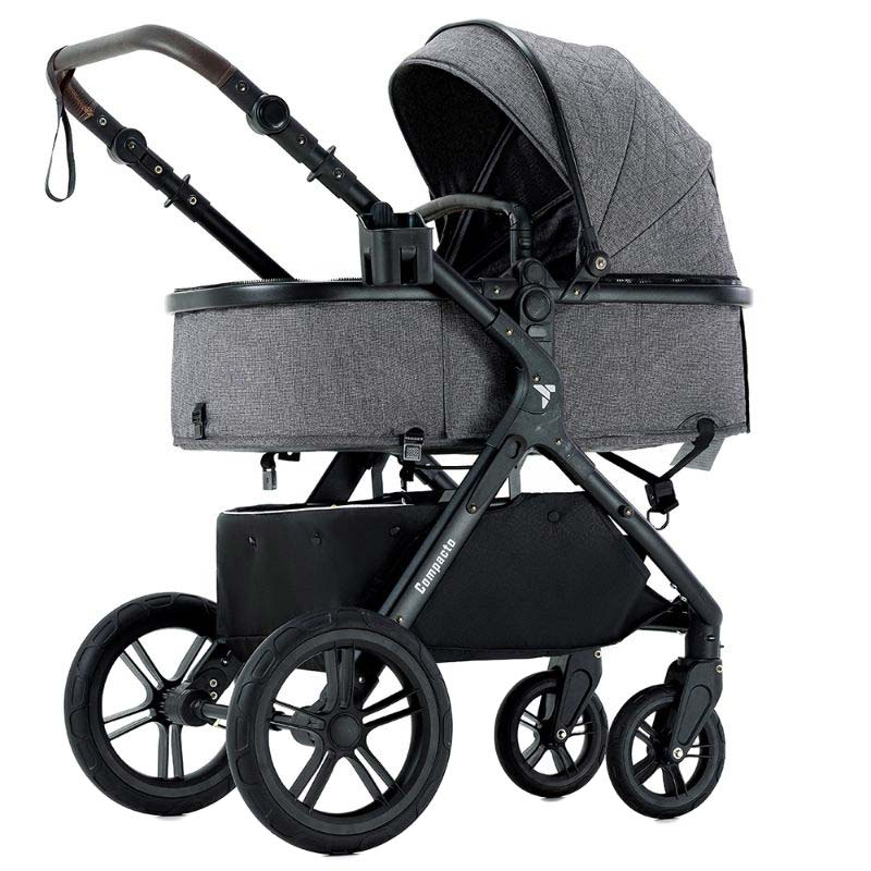Teknum - 3-in-1 Compacto Travel Stroller - Dark Grey