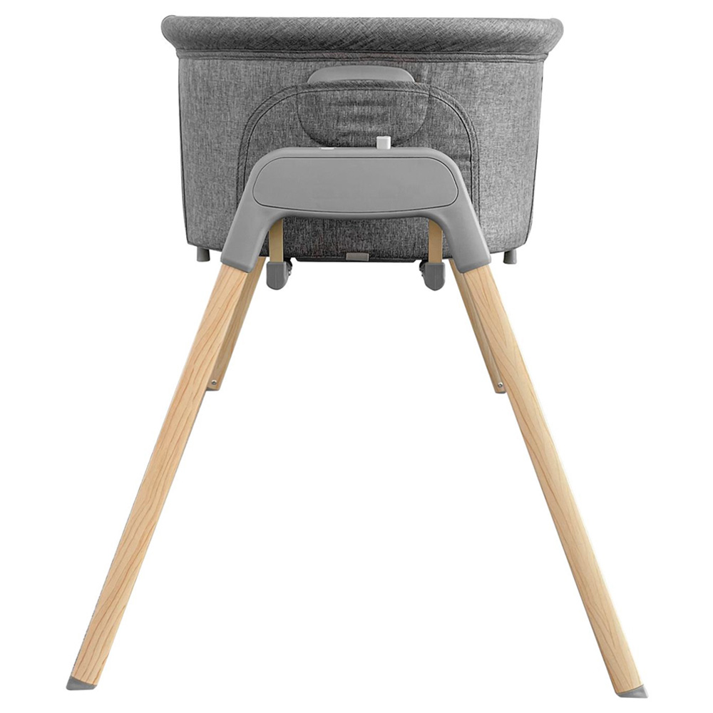 Teknum 3-in-1 Baby Rocker Bassinet With Mosquito Net - Grey