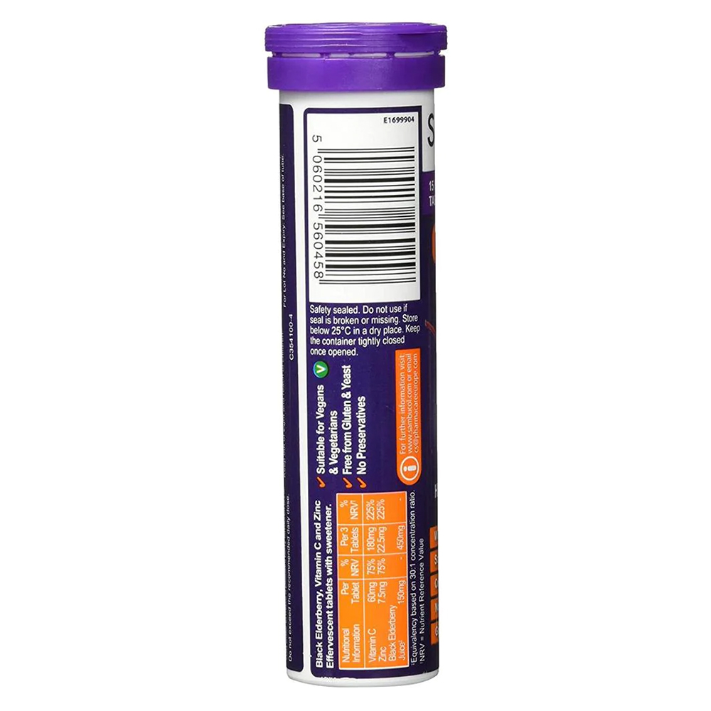 Sambucol - Immuno Forte Effervescent 15 Tabs - Pack Of 2