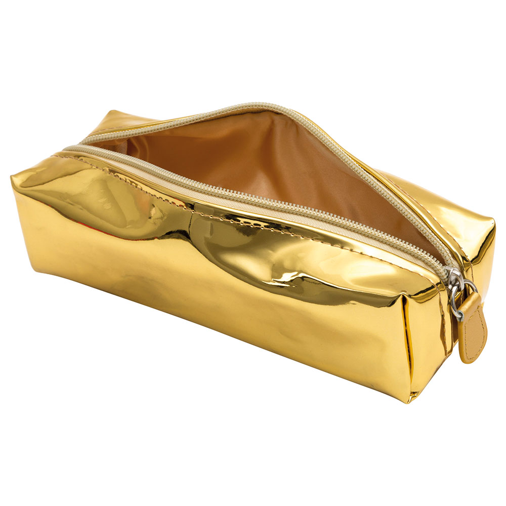 Go Stationery - Monochrome-Pencil Case - Gold
