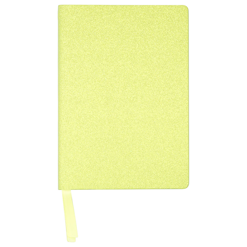 Go Stationery - A5 Notebook - Yellow Glitter
