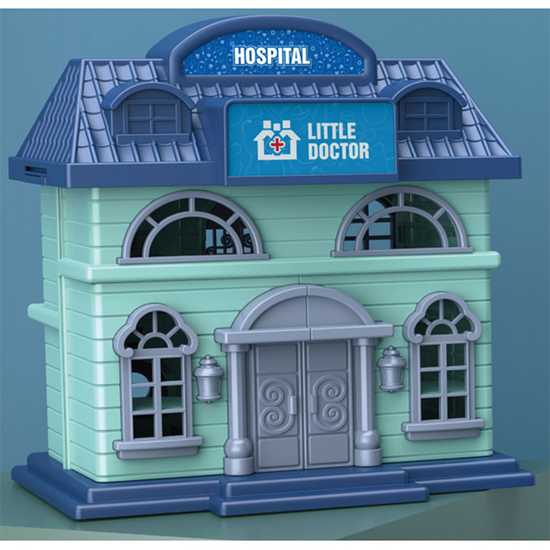 Little Learners - Doctor Set Play House 33Pcs