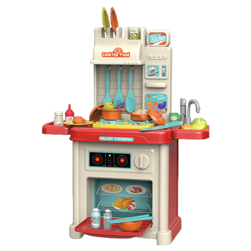 Little Learners - Mist Spray Kitchen Set with Light 44Pcs
