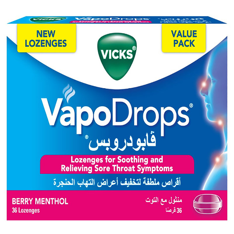 Vicks - Vapodrops - Berry - 36 Lz
