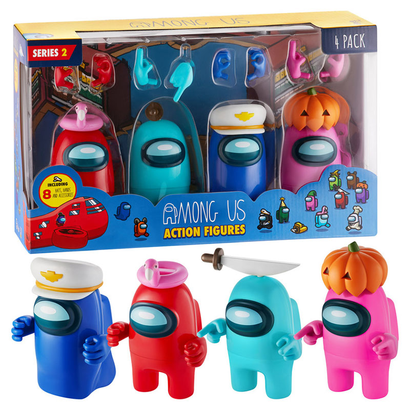 Among Us - Action Figures - Assorted 4 pc