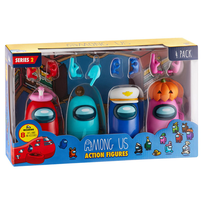 Among Us - Action Figures - Assorted 4 pc