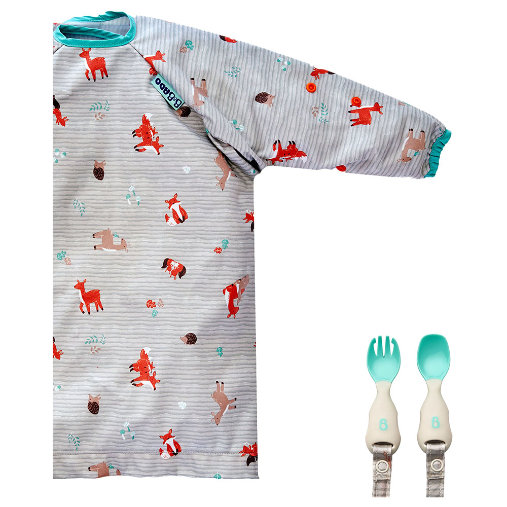 Bibado - Retail Woodland Friends With Matching Cutlery