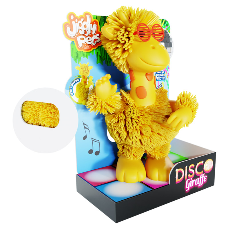 Jiggly Pup - Gigi The Rubbery Dancing Giraffe - 30.48cm