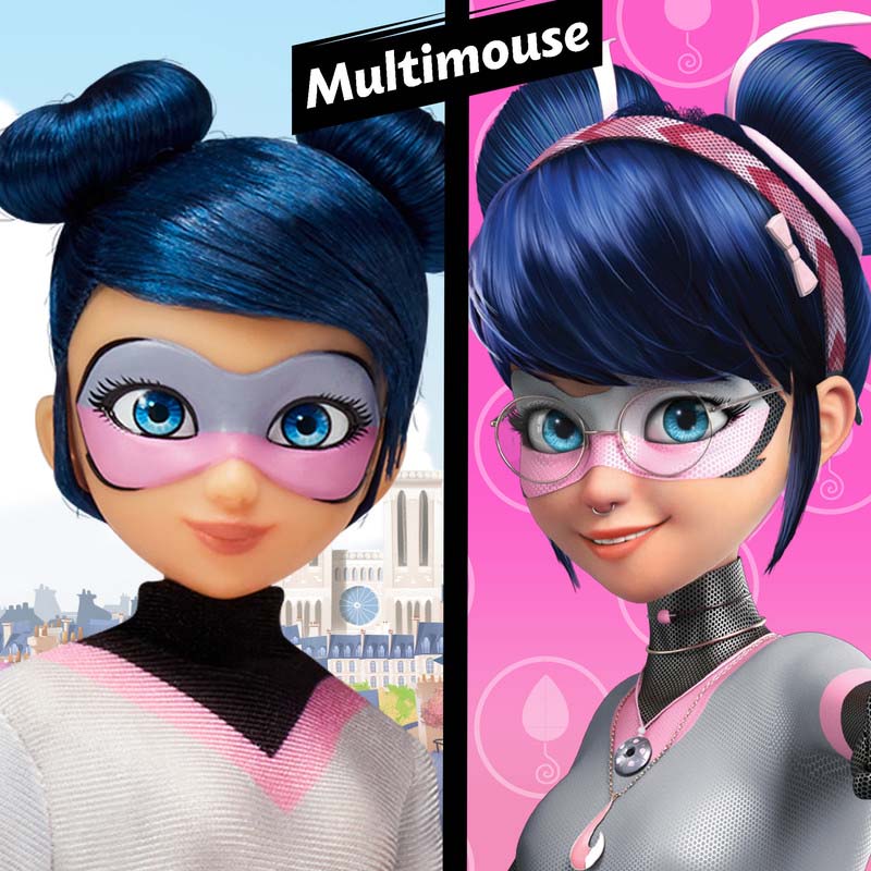 Miraculous - Multimouse Fashion Doll - 10.5-Inch